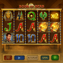 GalacticBet - Book of Dead Slot Game - Adventure Theme