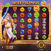 GalacticBet - Gates of Olympus Slot Game - Free Spins