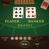 GalacticBet - Baccarat Table Game - High Roller Game